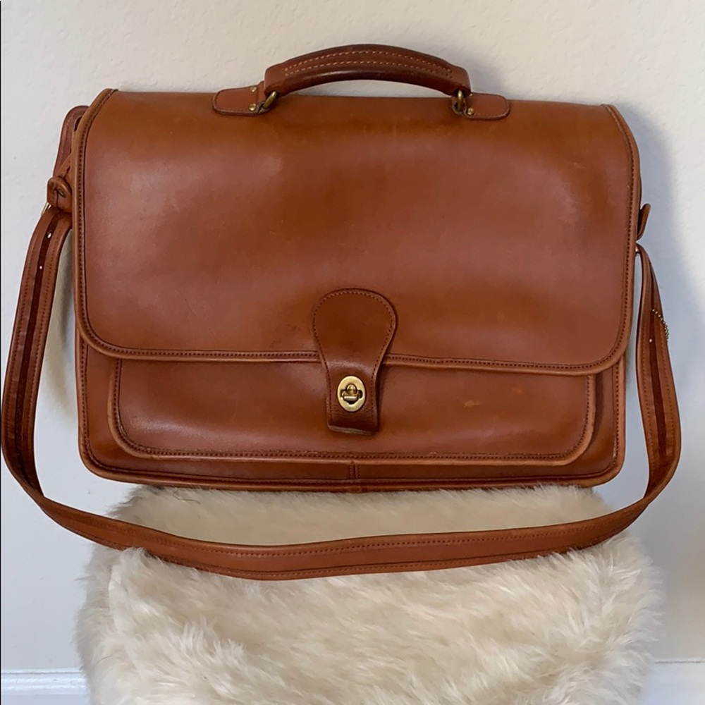 Vintage Coach Metropolitan Leather Portfolio